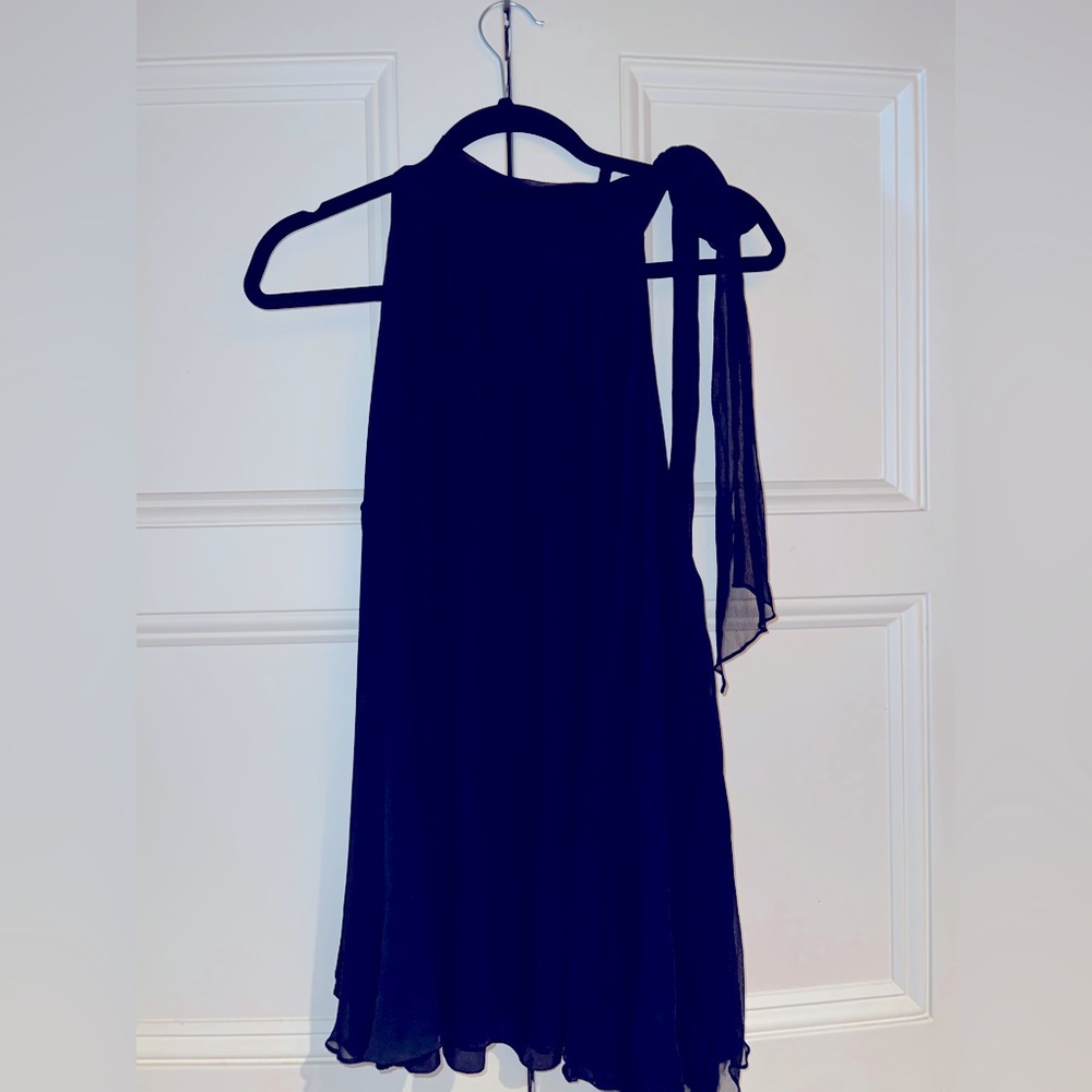 ELIZABETH AND JAMES Layered Silk Sleeveless Blouse